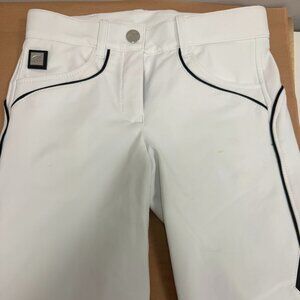 Equiline Teresa White Winter Weight Breeches - Size XS